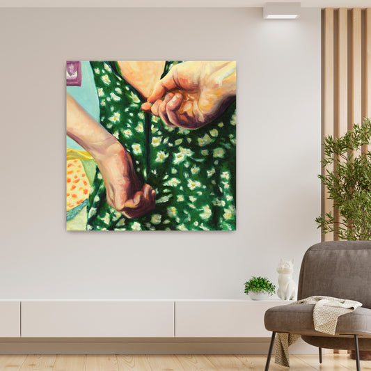 Amish Porn 2 Canvas Print