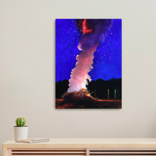 Controlled Burn Canvas Print