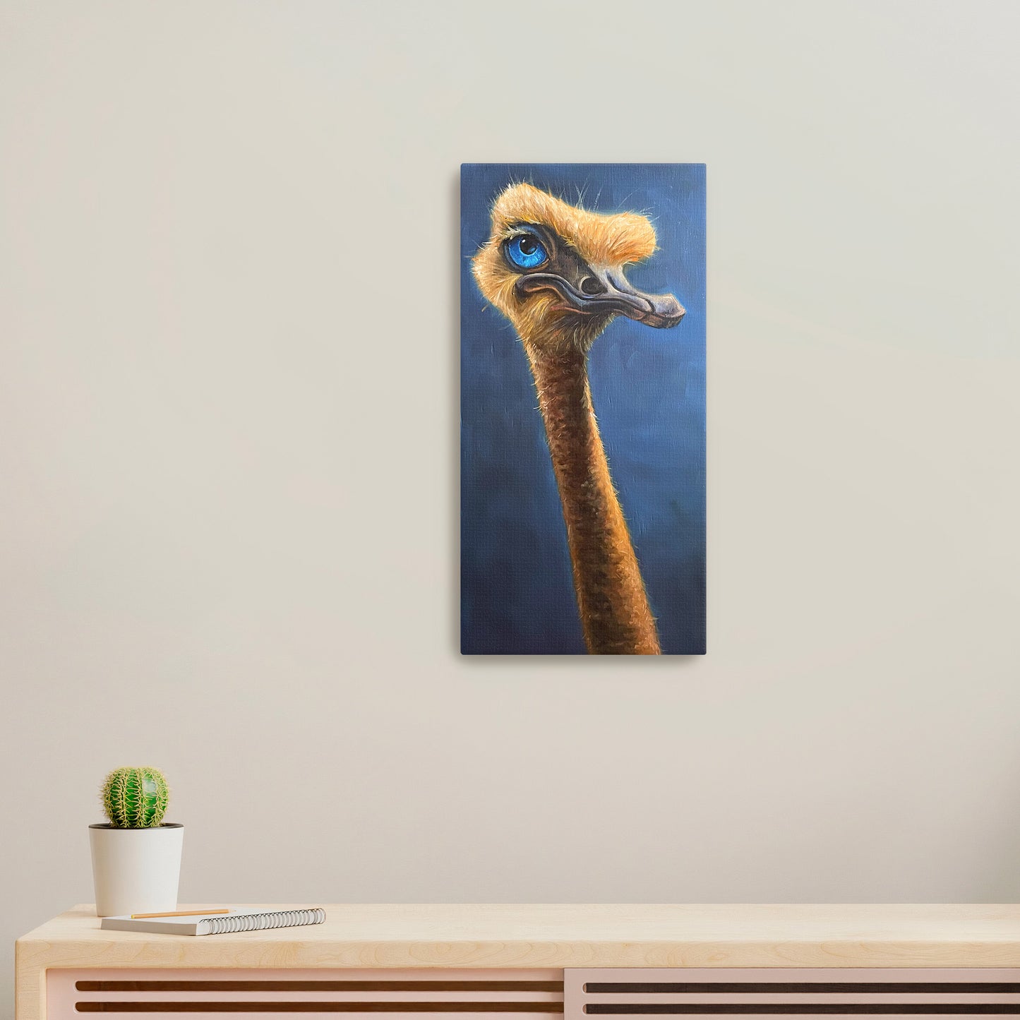 Sir Digby Chicken Caeser Canvas Print