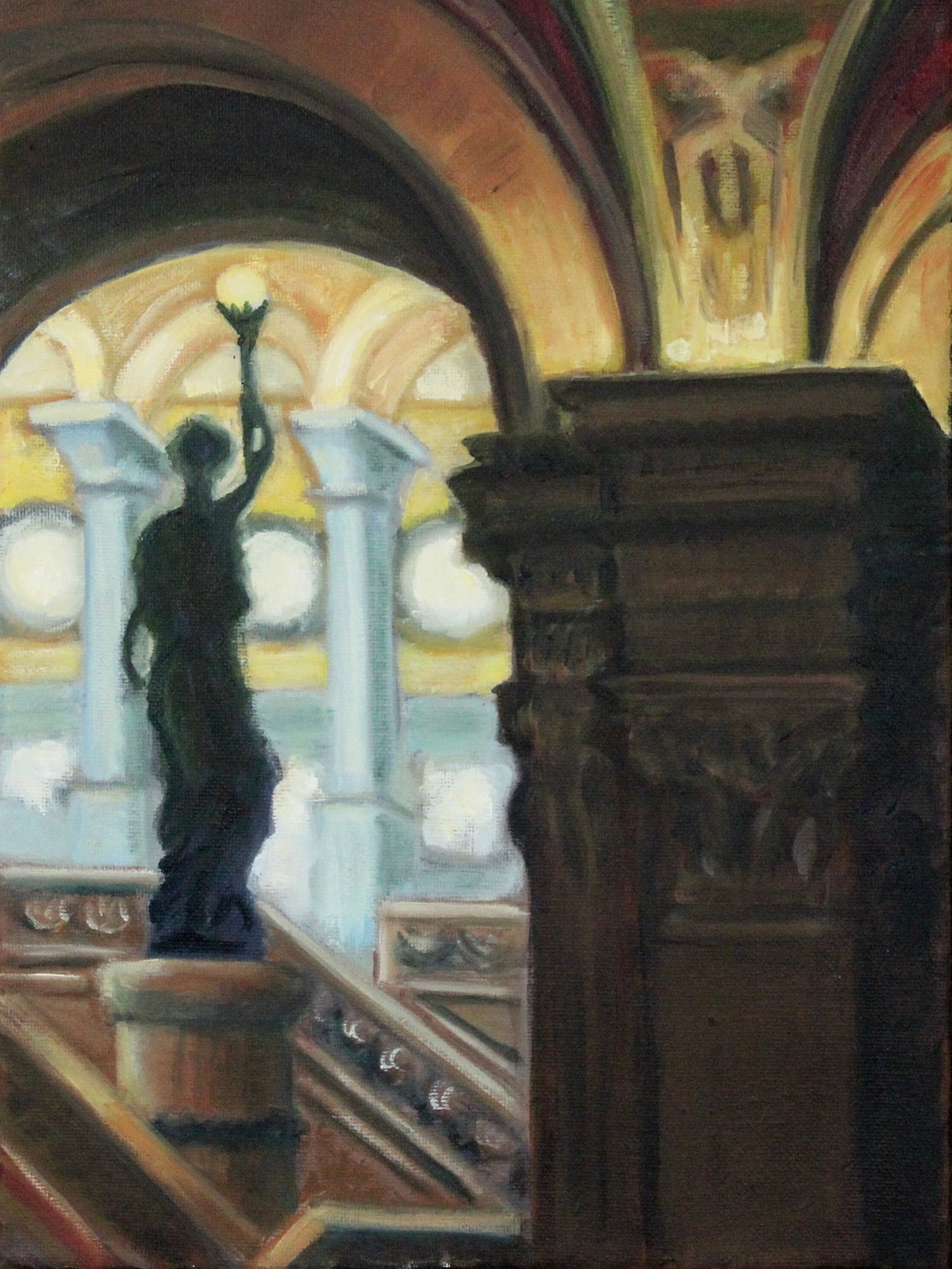 Library of Congress Paper Print