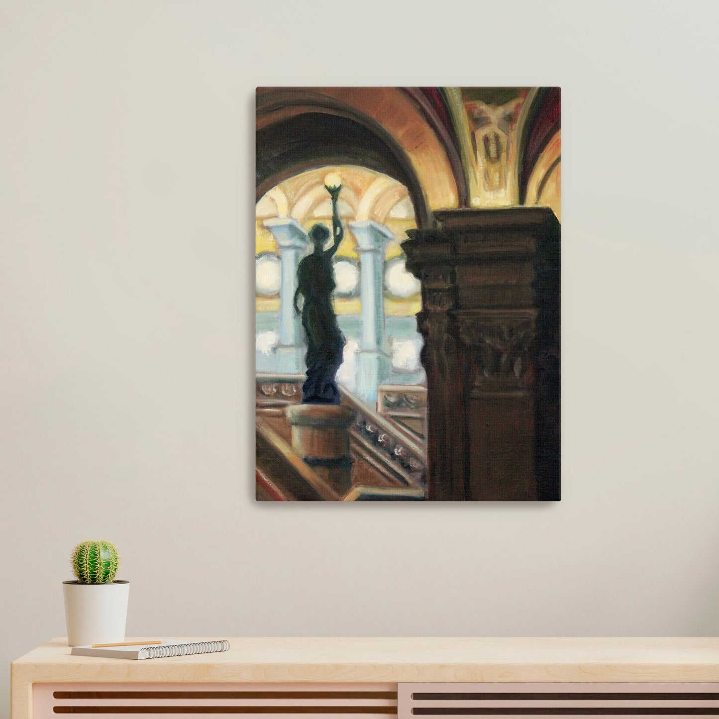 Library Canvas Print