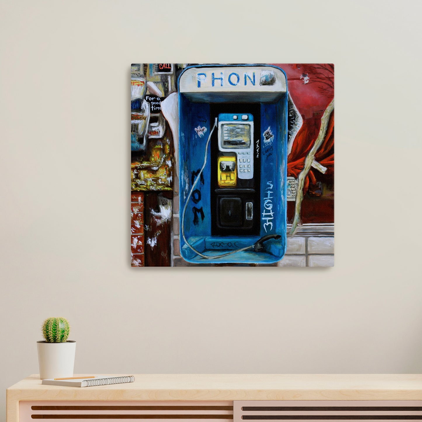 Call Your Mom Canvas Print