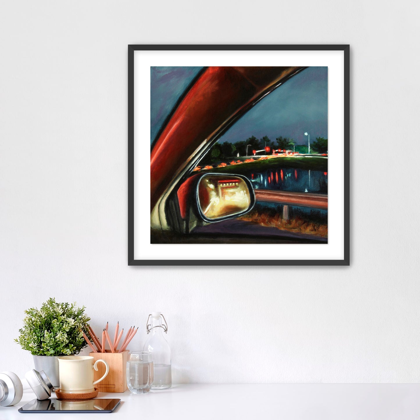 Sideview Paper Print