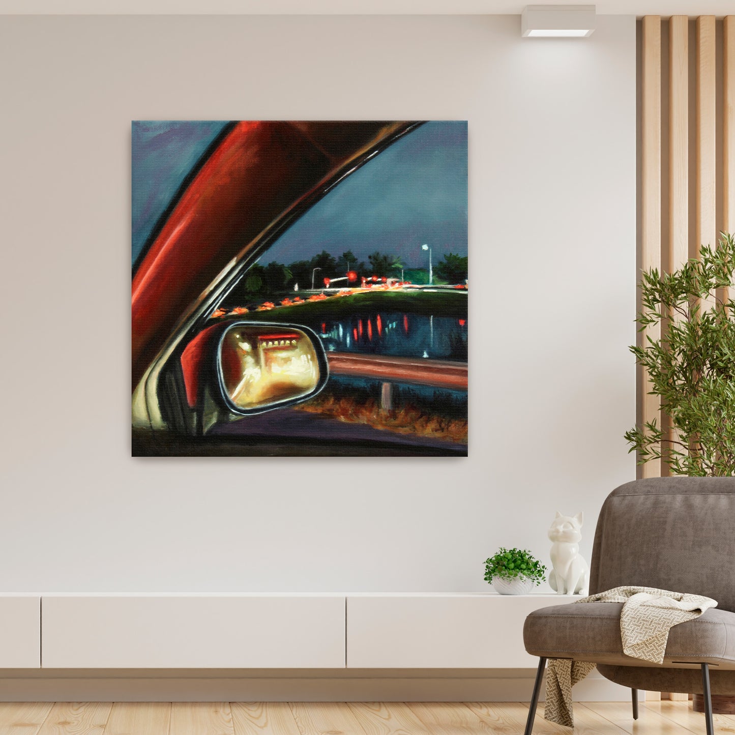 Sideview Canvas Print