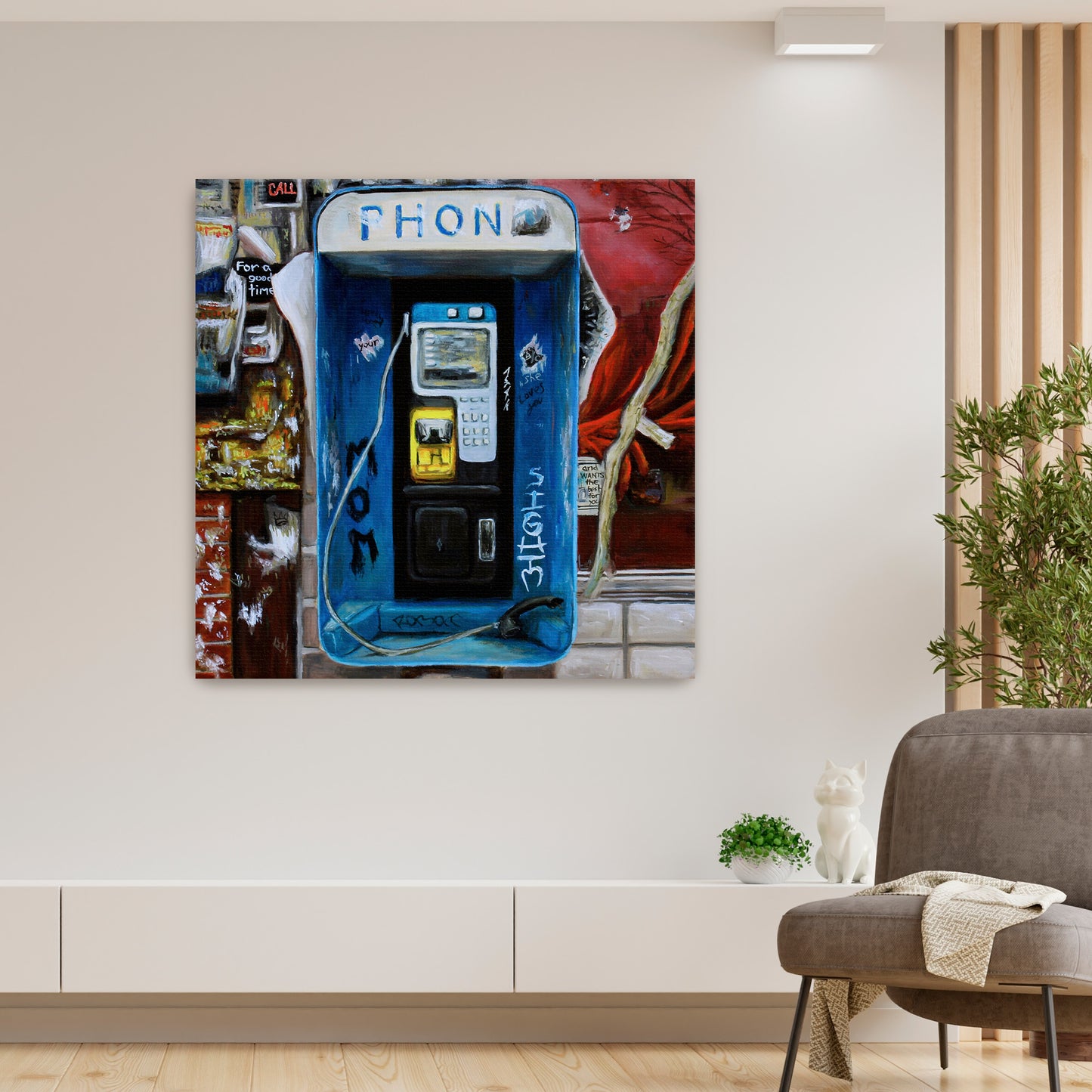 Call Your Mom Canvas Print