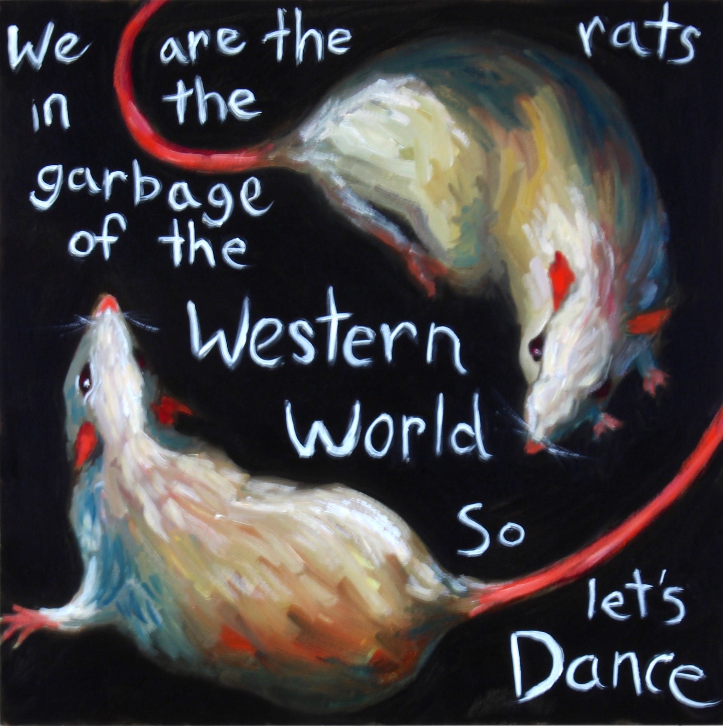 Rats Canvas Print