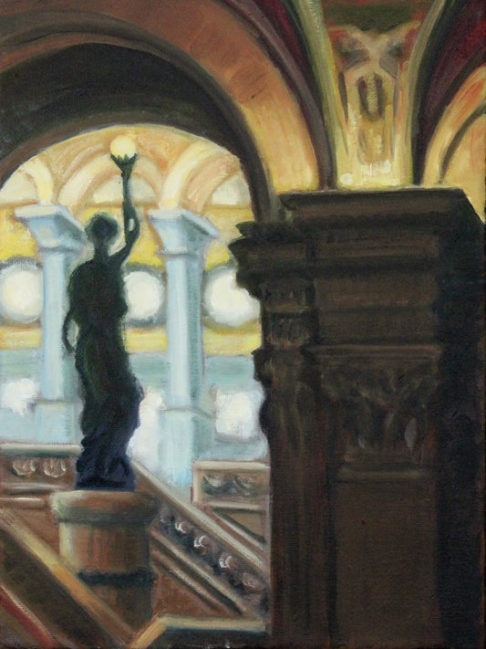 Library of Congress Paper Print